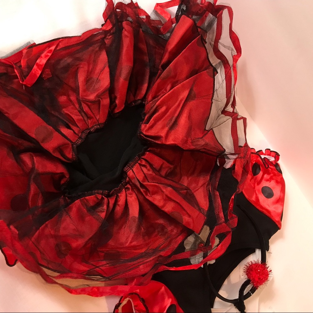 SALE Ladybug costume girls dress small toddler HALLOWEEN - Picture 2 of 8